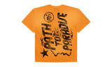 Hellstar Studios Jesus Path To Paradise Orange T-Shirt