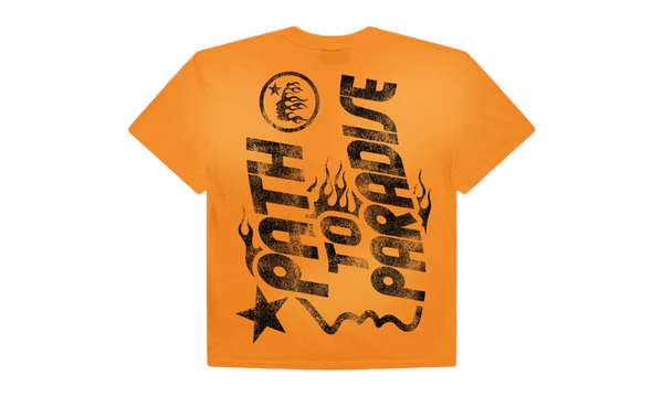 Hellstar Studios Jesus Path To Paradise Orange T-Shirt