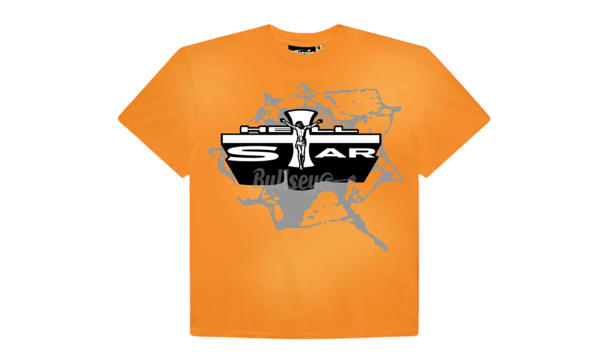 Hellstar Studios Jesus Path To Paradise Orange T-Shirt-Bullseye Sneaker Boutique