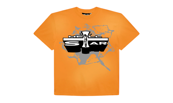 Hellstar Studios Jesus Path To Paradise Orange T-Shirt-Bullseye Sneaker Boutique