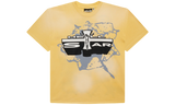 Hellstar Studios Jesus Path To Paradise Yellow T-Shirt-Bullseye Sneaker Boutique