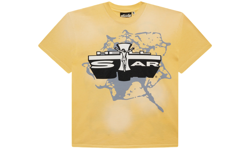 Hellstar Studios Jesus Path To Paradise Yellow T-Shirt-Bullseye Sneaker Boutique