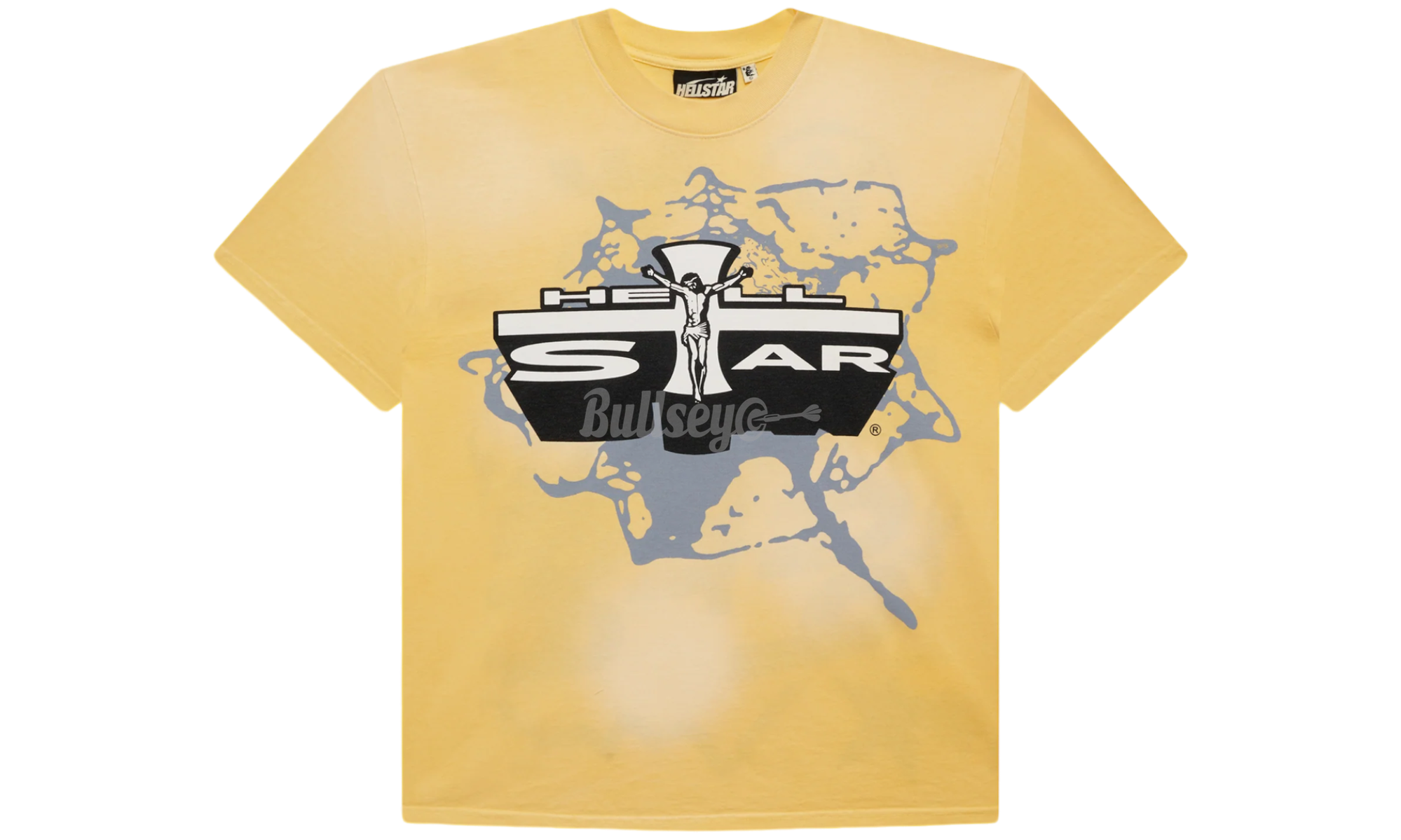 Hellstar Studios Jesus Path To Paradise Yellow T-Shirt-Bullseye Sneaker Boutique