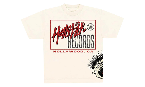 Hellstar Studios Records Path to Paradise Hollywood T-Shirt (PreOwned)-adidas NMD_R1 Core Black Running White Black Trico Stripes