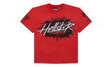 Hellstar Studios Records Red T-Shirt-Bullseye Sneaker Boutique