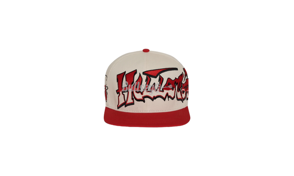 Hellstar Studios Red/White Records Hat-Bullseye Sneaker Boutique