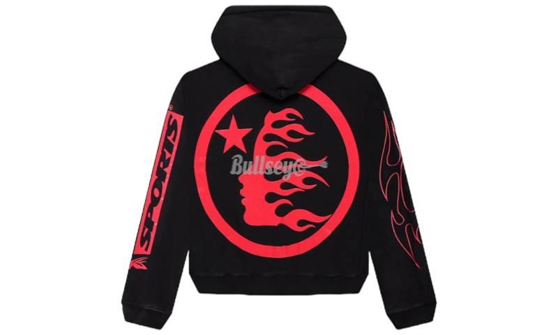 Hellstar Studios Sports Future Flame Black Hoodie