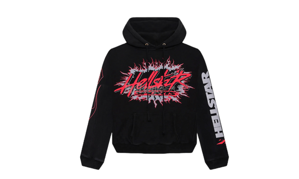 Hellstar Studios Sports Future Flame Black Hoodie-msgm attack sneakers item