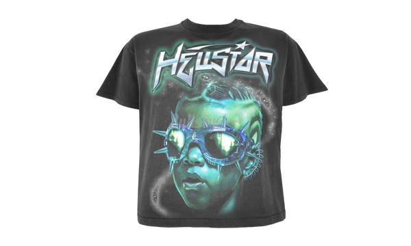 Hellstar Studios The Future Black T-Shirt-Union LA x OG Air Jordan 4 Haze DJ5718-242