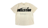 Hellstar Studios White Classic Logo T-Shirt-Bullseye Sneaker Boutique