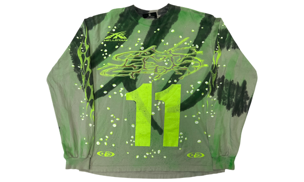 Hellstar Tie-Dye Moto Cross Longsleeve (PreOwned)-Bullseye Sneaker Boutique