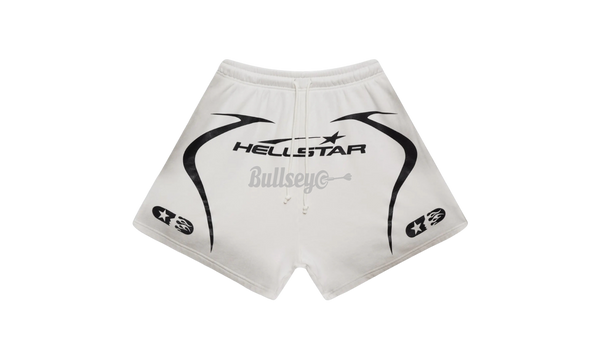 Hellstar White Warm Up Shorts-Bullseye Sneaker Boutique
