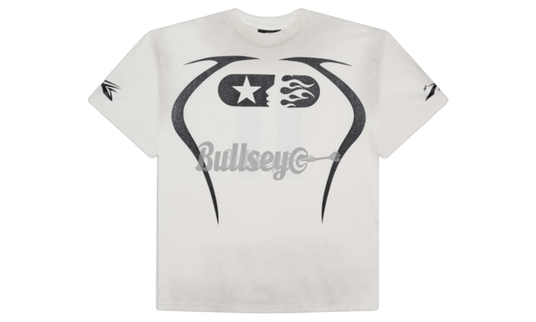 Hellstar White Warm Up T-Shirt-Kobe Bryant basketball shoes