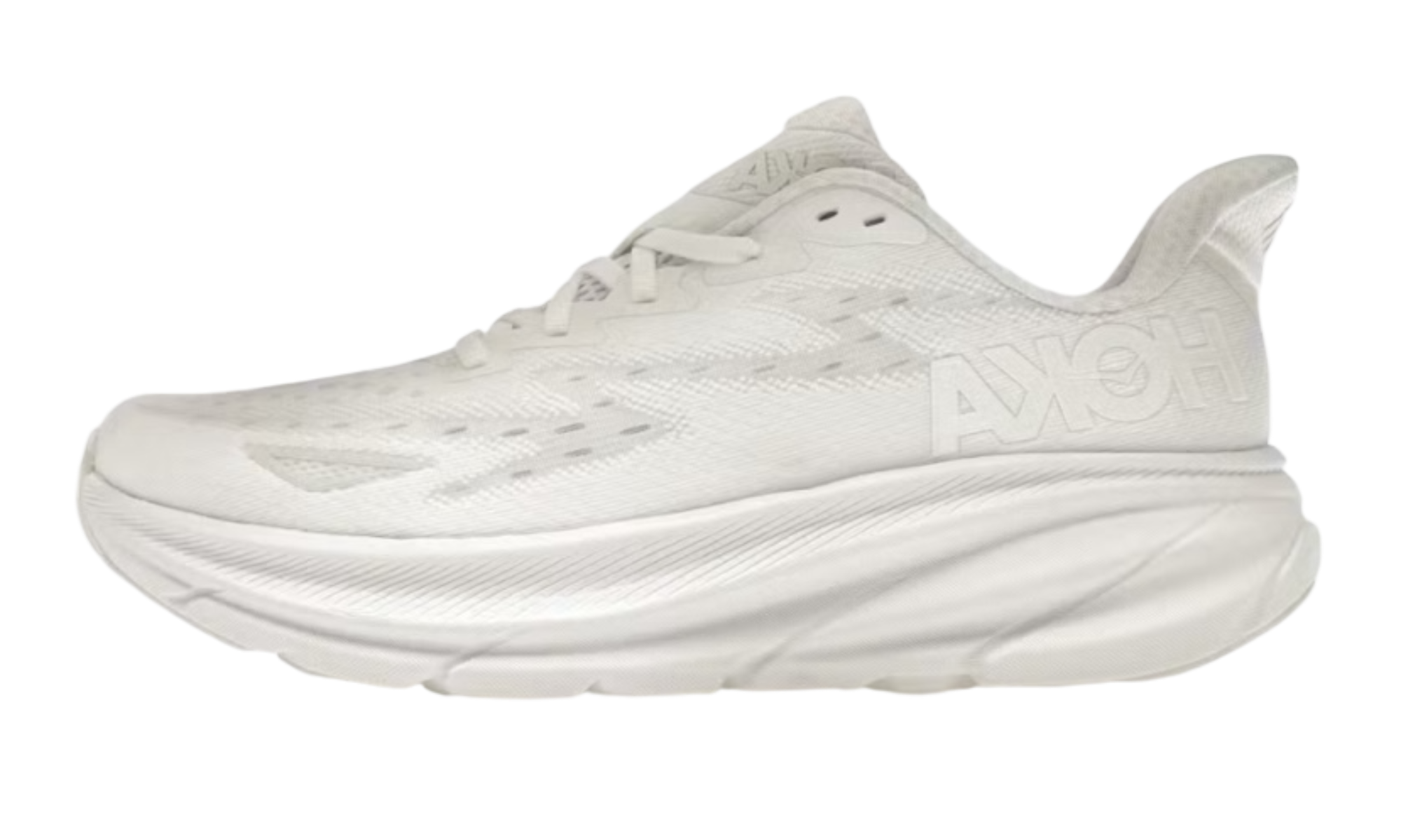 Hoka One Bondi 9 "White" (Womens)-Bullseye Sneaker Boutique