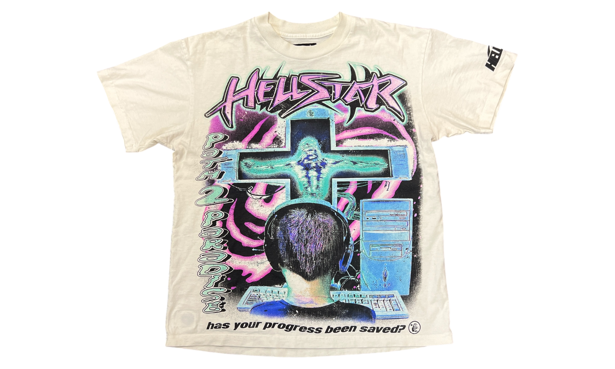 Hellstar Studios Online T-Shirt (PreOwned)-Bullseye Sneaker Boutique