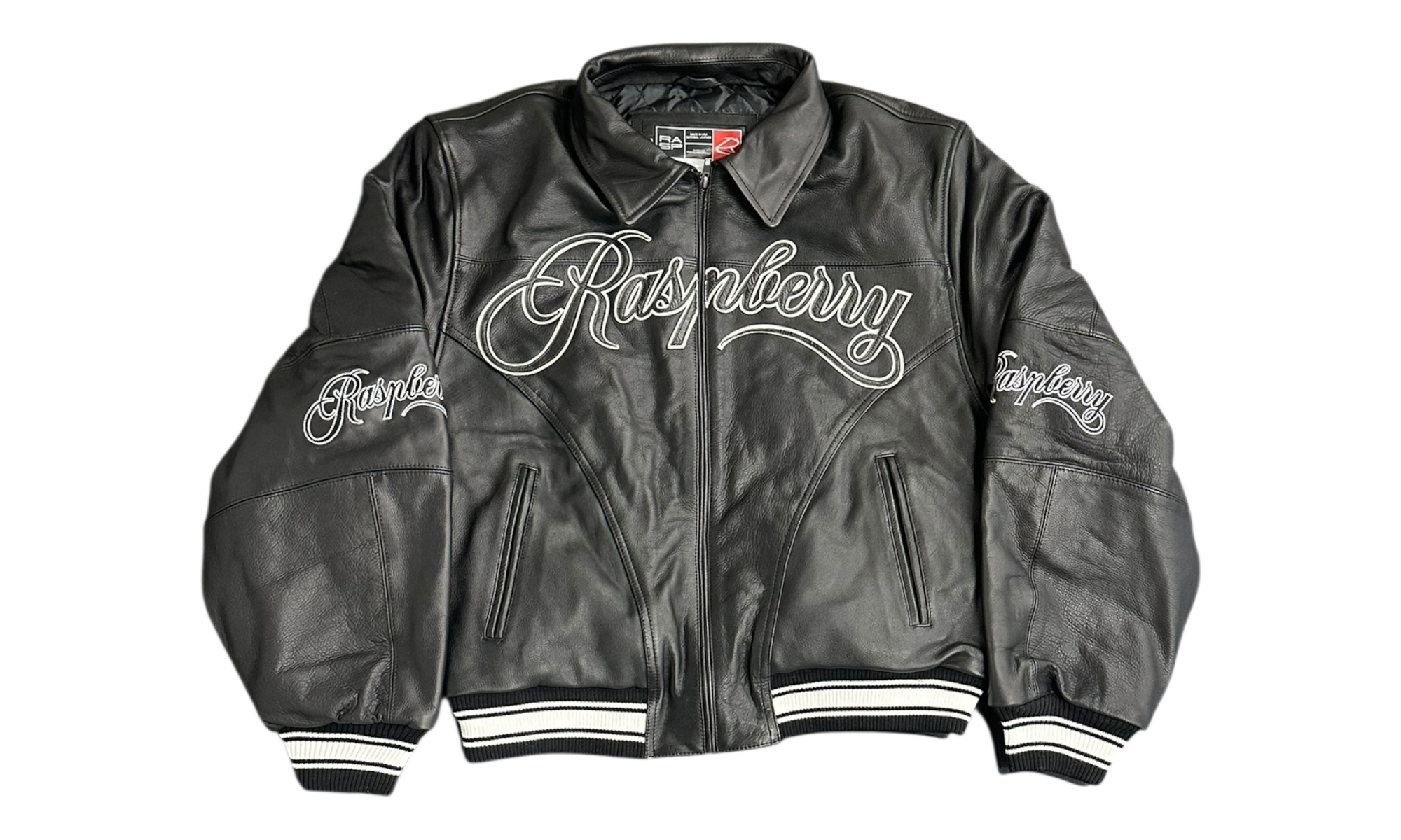 GV Gallery Raspberry Hills GG Leather Black Jacket