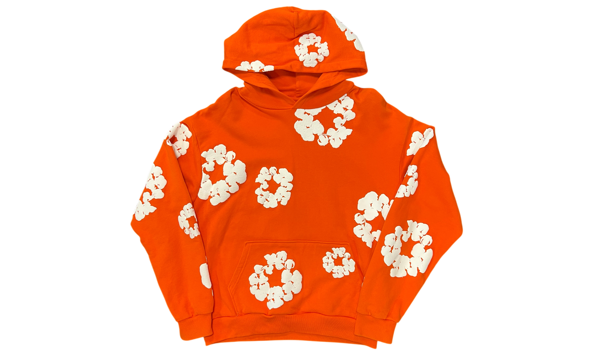 Denim Tears The Cotton Wreath Orange Hoodie (PreOwned)