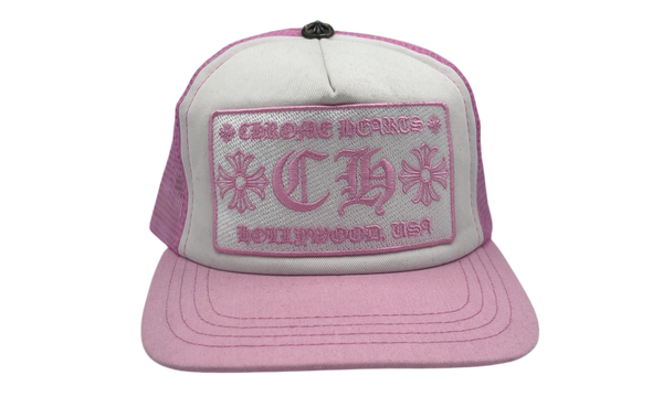 Chrome Hearts Hollywood CH Pink Trucker Hat (PreOwned)