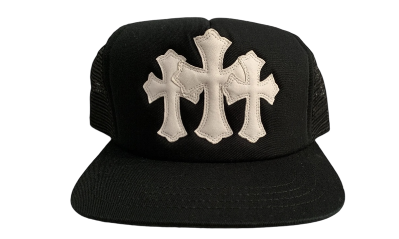 Chrome Hearts Cemetery Trucker Black Hat