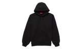 Supreme Satin Applique Black Hoodie (PreOwned)