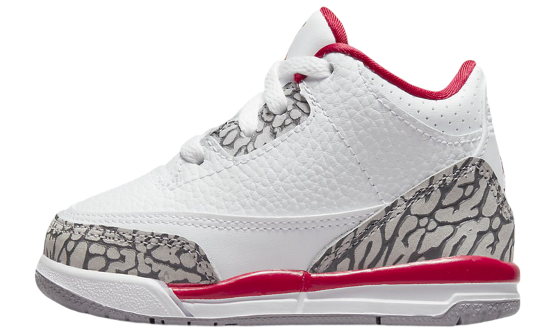 Air Jordan 3 Retro "Red Cardinal" TD (PreOwned)