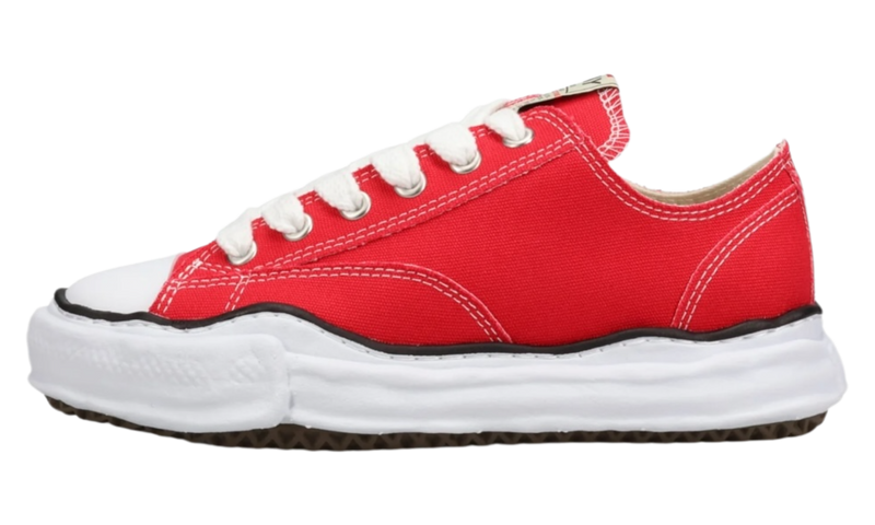 Maison Mihara Yasuhiro Peterson OG Sole Red Canvas Low