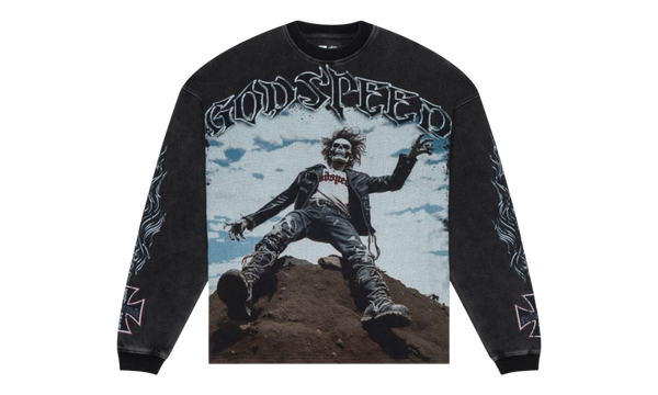 Godspeed Rocker Thermal Black Wash Longsleeve T-Shirt