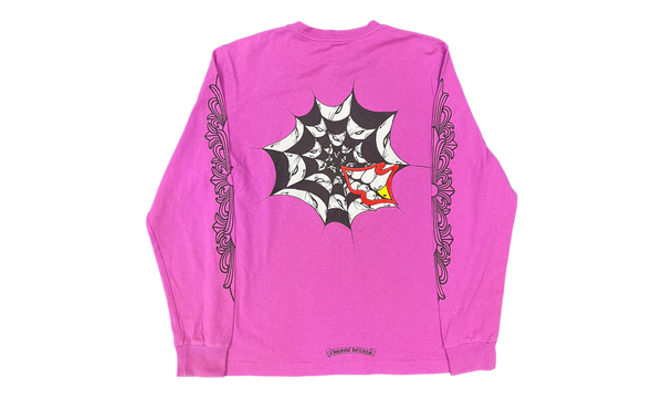 Chrome Hearts Matty Boy Spider Web Purple Longsleeve T-Shirt (PreOwned)-Bullseye Sneaker Boutique