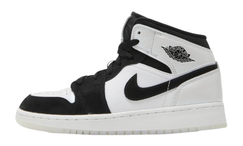 Air Jordan 1 Mid "Pantalones Cortos Diamante" GS