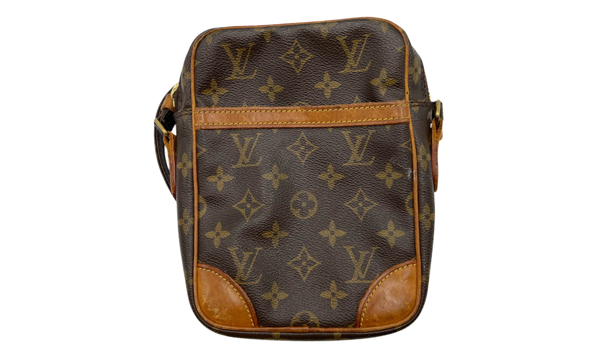 Louis Vuitton Monogram Brown Side Bag (PreOwned)