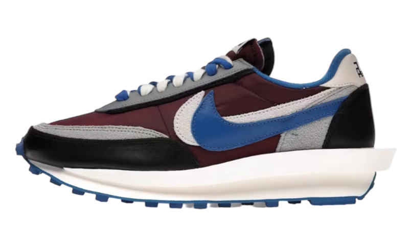 Nike Sacai Waffle x Undercover "Night Maroon Team Royal" (PreOwned)-Bullseye Sneaker Boutique