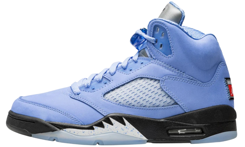 Air Jordan 5 Retro "UNC University Blue" (PreOwned)-Bullseye Sneaker Boutique