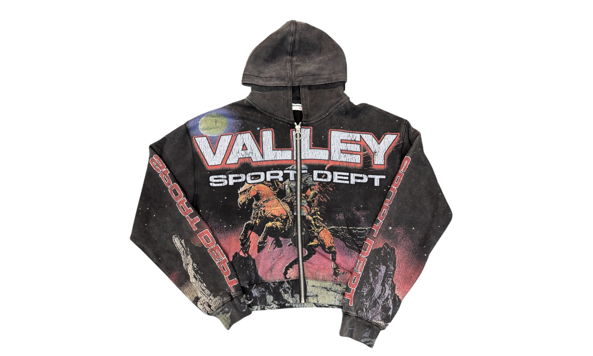 Vale Forever Neptune Black Zip-Up (PreOwned)