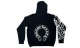 Chrome Hearts All Over Print Sleeve Black Hoodie