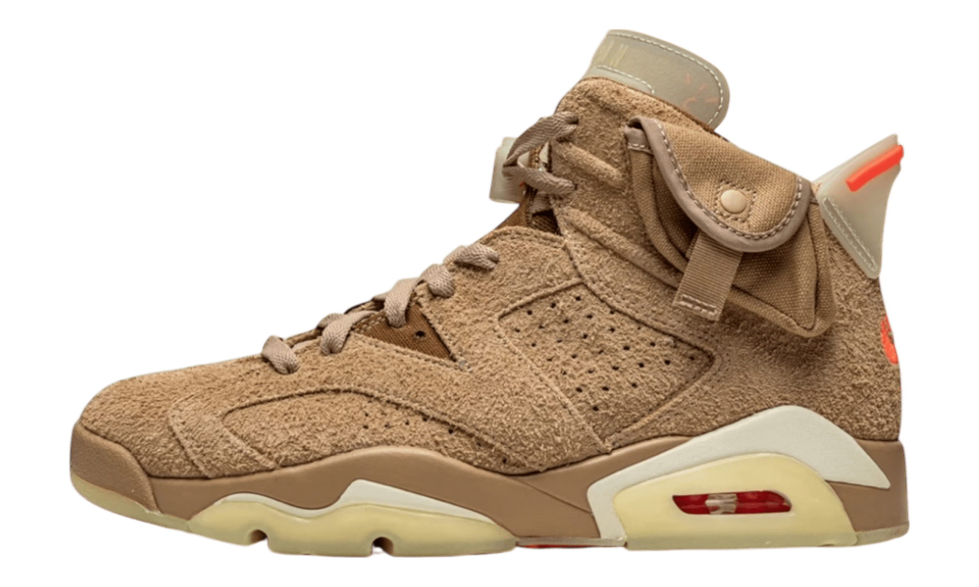Jordan 6 Retro Travis Scott British Khaki-Bullseye Sneaker Boutique