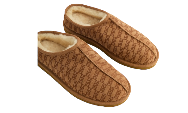 Kith Kithmas Monogram Shearling Slippers