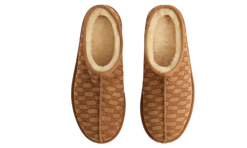 Kith Kithmas Monogram Shearling Slippers