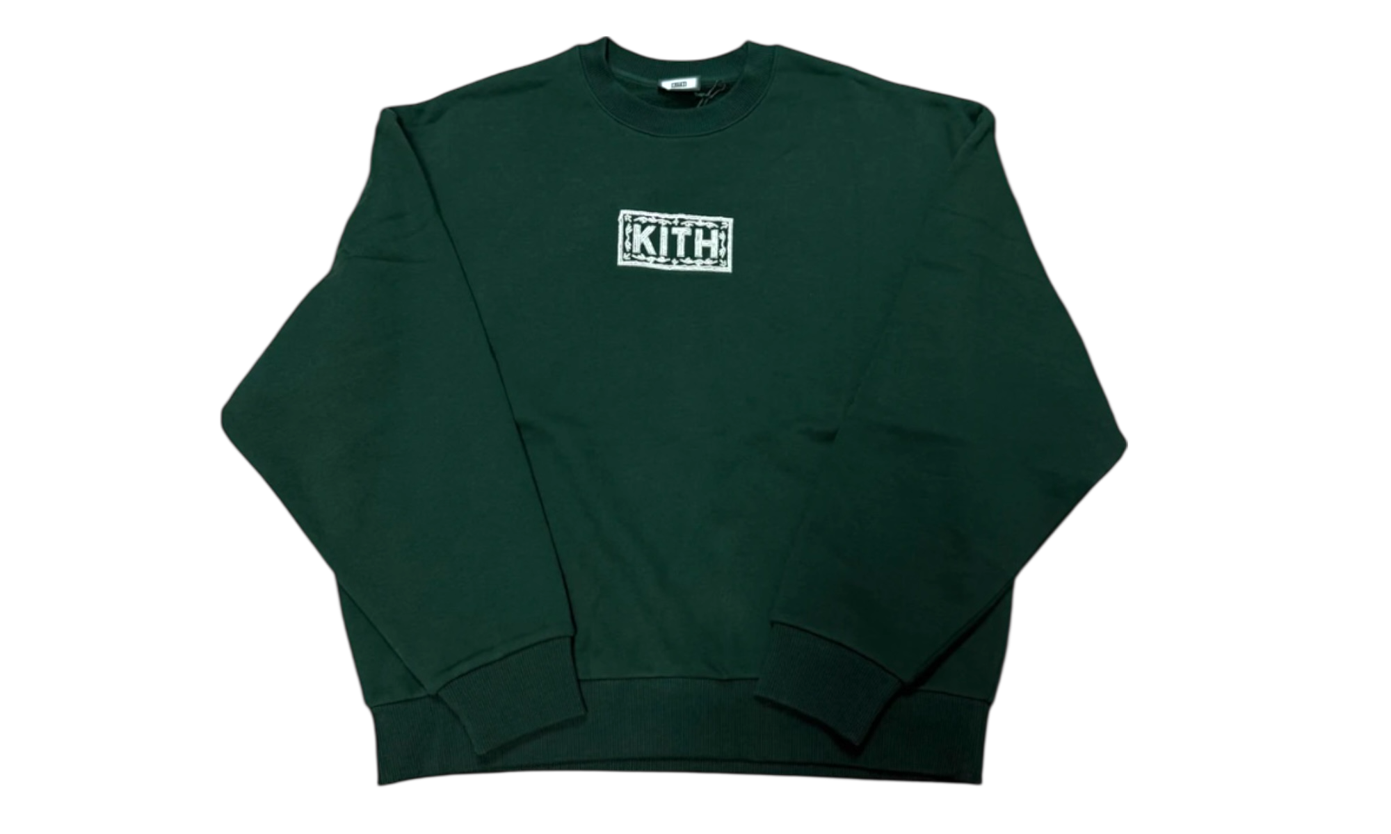 Kith Loyalty Box Logo Green Crewneck-Bullseye Sneaker Boutique
