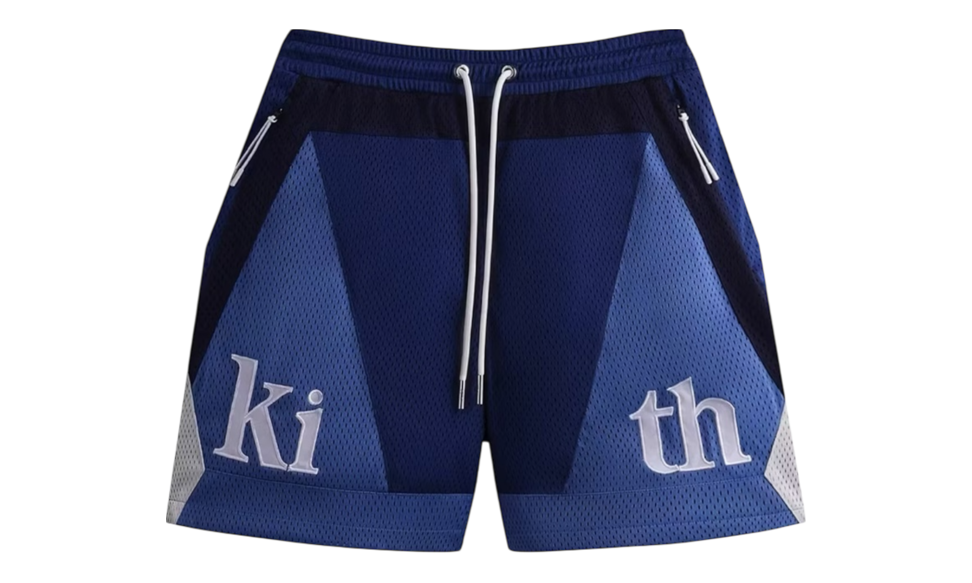 Kith Mesh Turbo Blue Shorts-Bullseye Sneaker Boutique