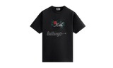 Kith Needlepoint Script Black T-Shirt-Bullseye Sneaker Boutique