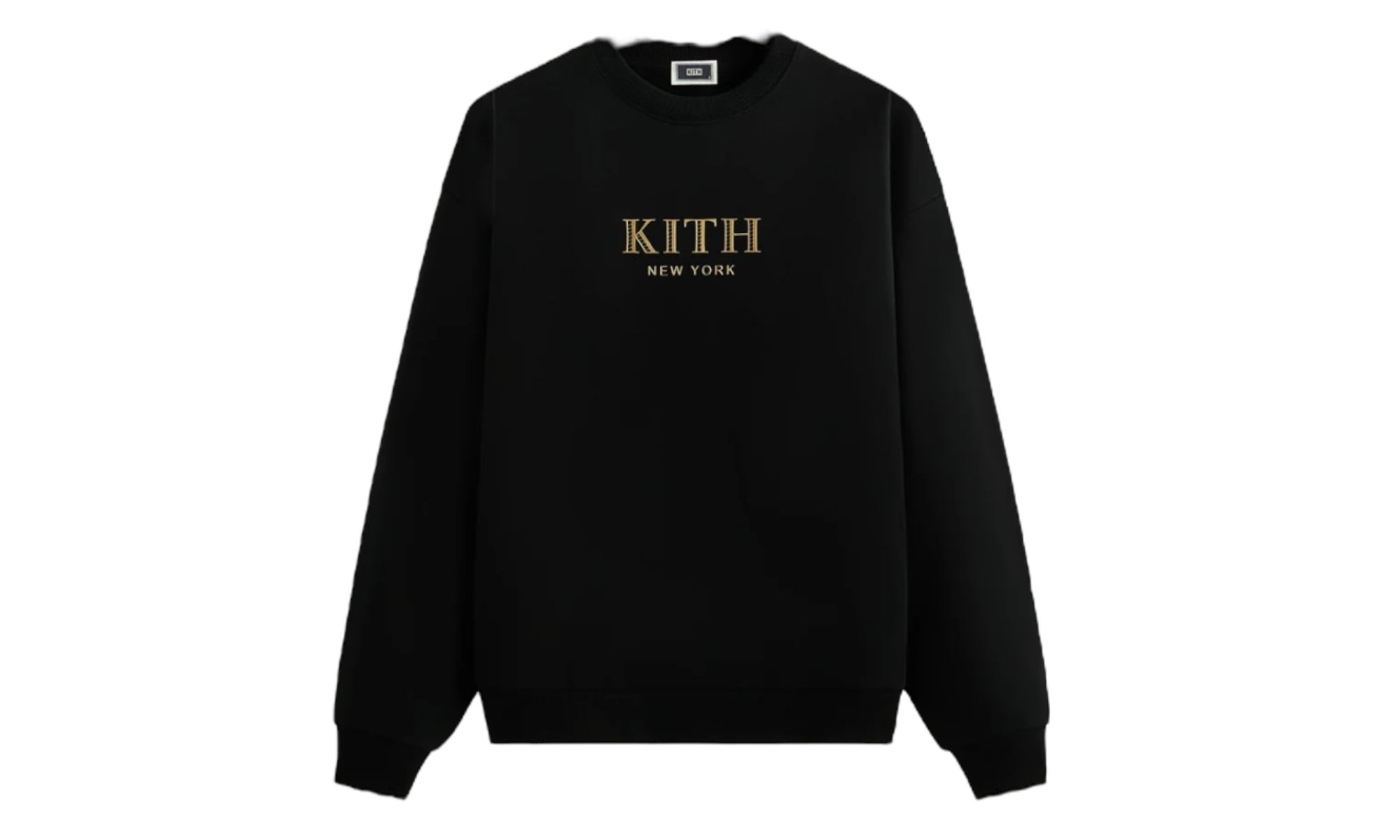 Kith New York Gilded Nelson Black Crewneck-Bullseye Sneaker Boutique