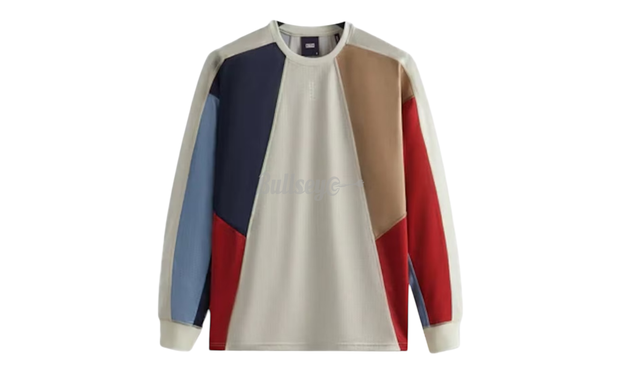Kith Pannelled Otto Off-White Longsleeve T-Shirt-Bullseye Sneaker Boutique