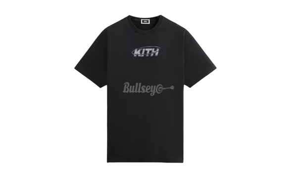 Kith Phantom Logo Black T-Shirt-Bullseye Sneaker violet Boutique