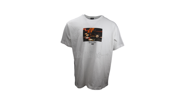 Kith Stack Chips White T-Shirt-Jordan 1 Biohack sneaker tees shirts Black Jada Entanglement
