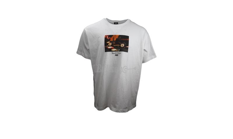 Kith Stack Chips White T-Shirt-Bullseye cuckoo Sneaker Boutique