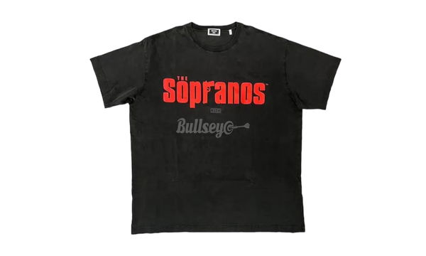 Kith The Sopranos Black T-Shirt-Childrens square-toe Sneakers Small-Esplar-Velcro Chromefree RSV051233J