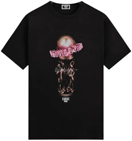 Kith X Scarface The World Is Yours Black T-Shirt-Bullseye Sneaker Boutique