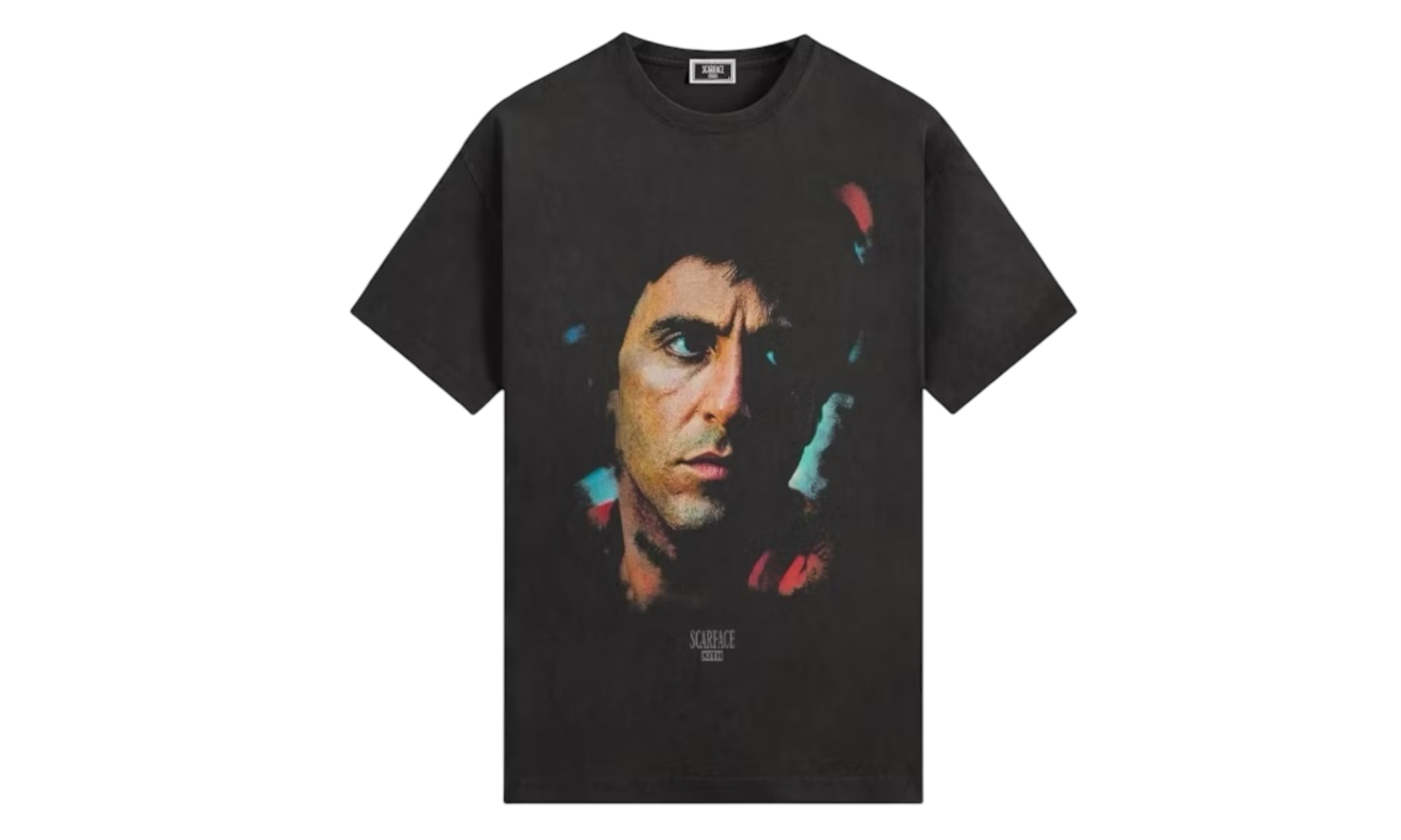 Kith X Scarface Tony Portrait Vintage Black T-Shirt-Bullseye Sneaker Boutique
