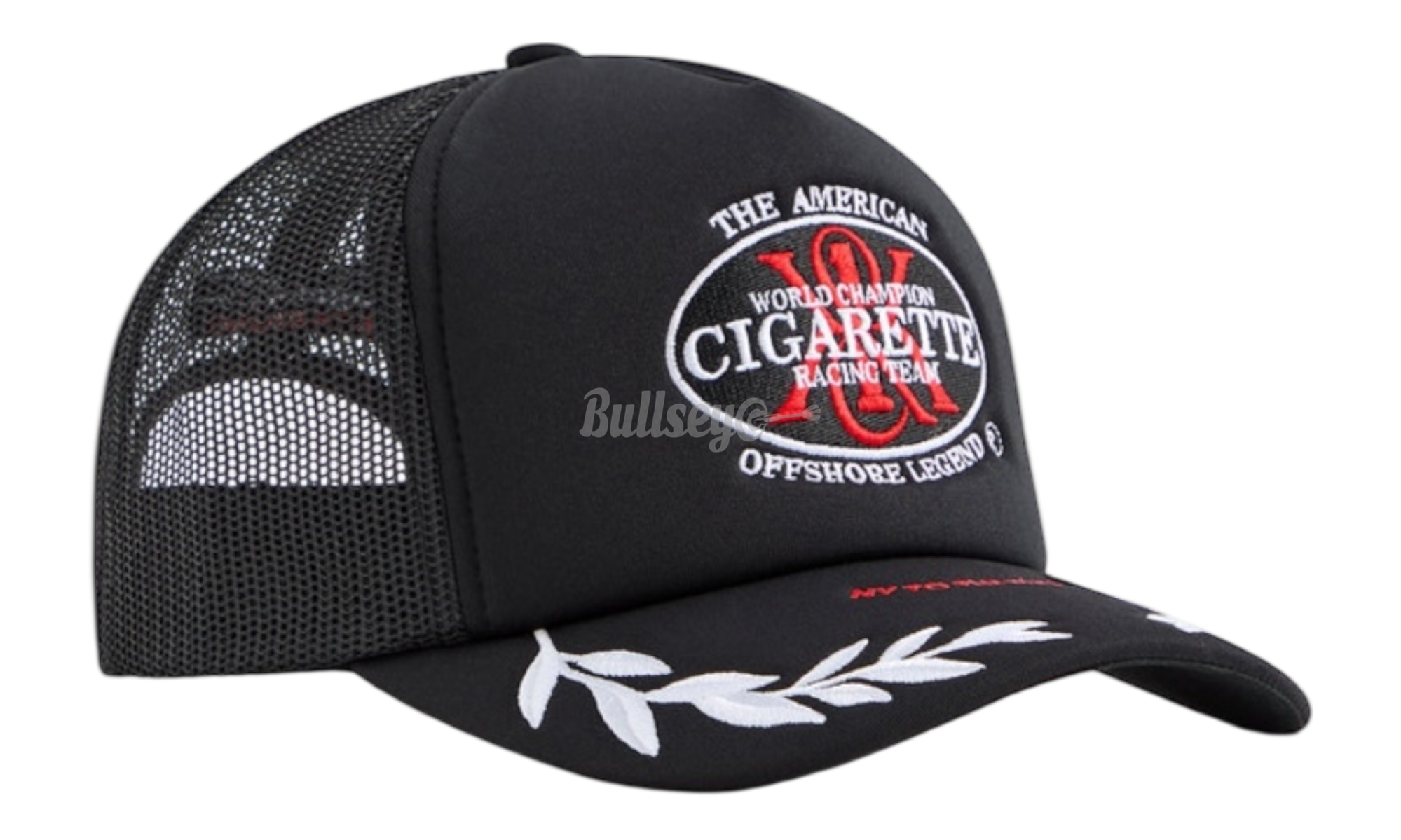 Kith for Cigarette Nolan Black Trucker Hat | BullseyeSB