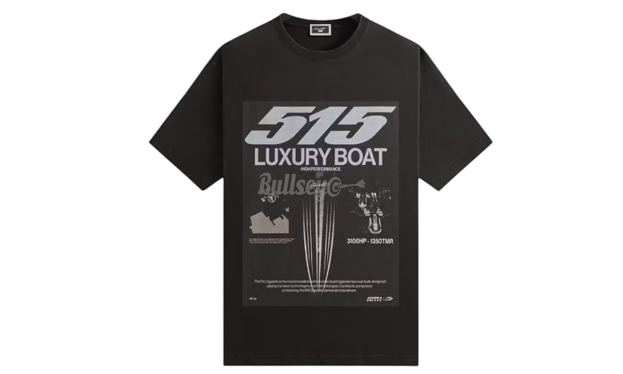 Kith for Cigarette Racing 515 AD Vintage Black T-Shirt